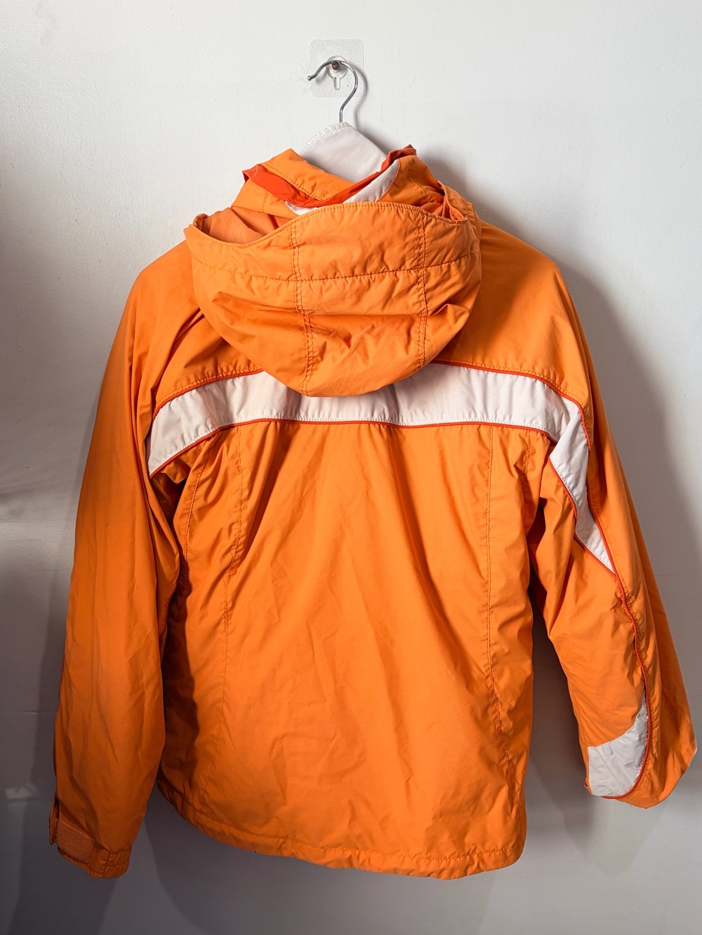 Vintage Columbia Core Interchange Orange White Ski Jacket Size M - Picture 3 of 8